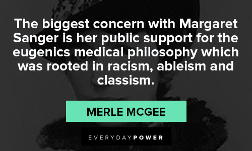 Margaret Sanger quotes that philosophy