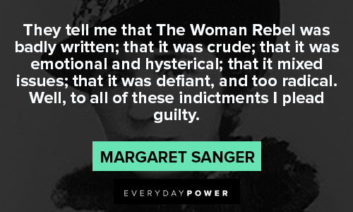 Margaret Sanger quotes